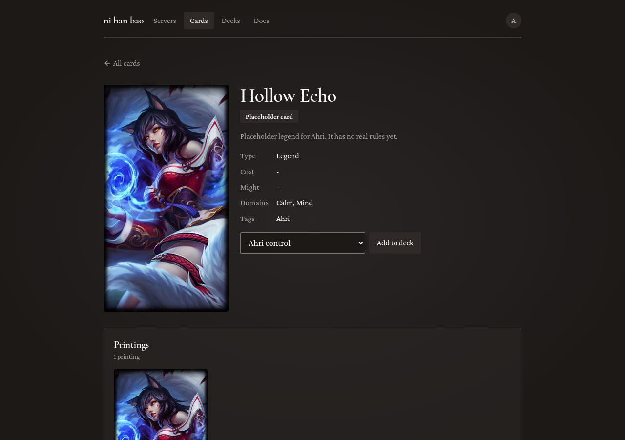 Nine-Tailed Fox, Ahri's Legend, on the site